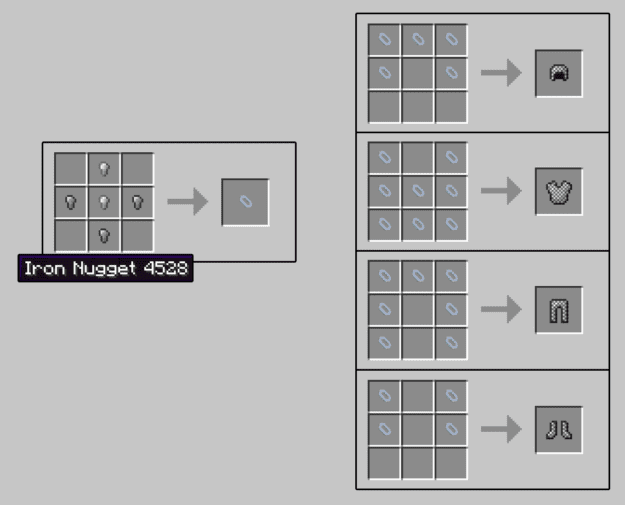Chainmail Crafting ⁣Recipe