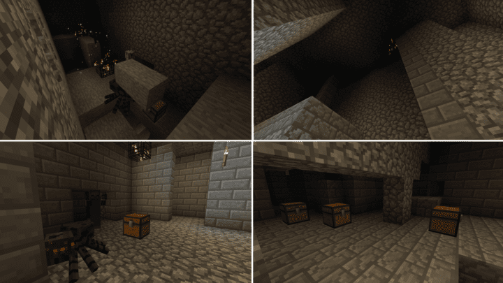 Loot and spawners