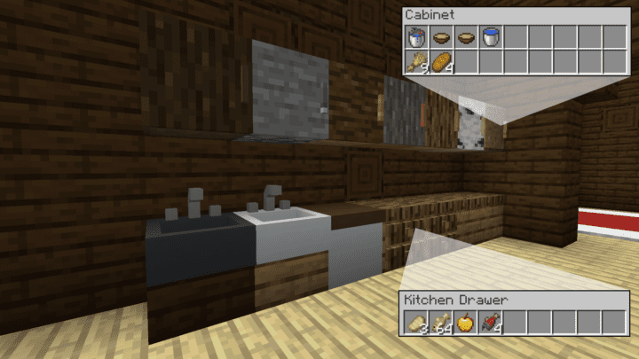 Functional Minecraft‌ kitchen