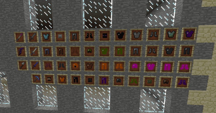 Mob Armor Items