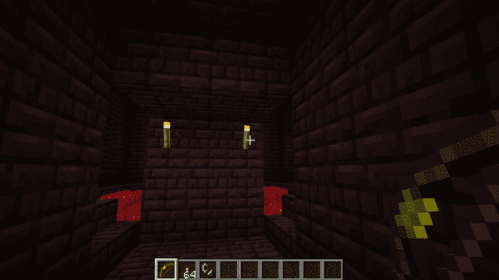 Torchbow ⁢Mod in the Nether