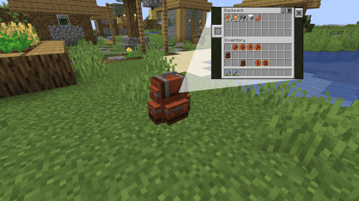 Sophisticated Backpacks Mod - Placed as Chest