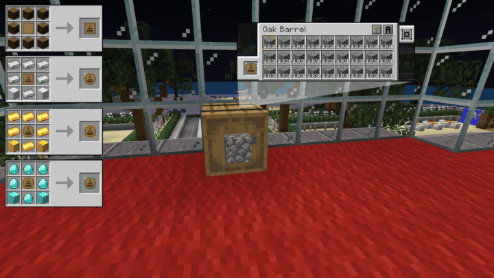 Minecraft⁢ chest with stack upgrade
