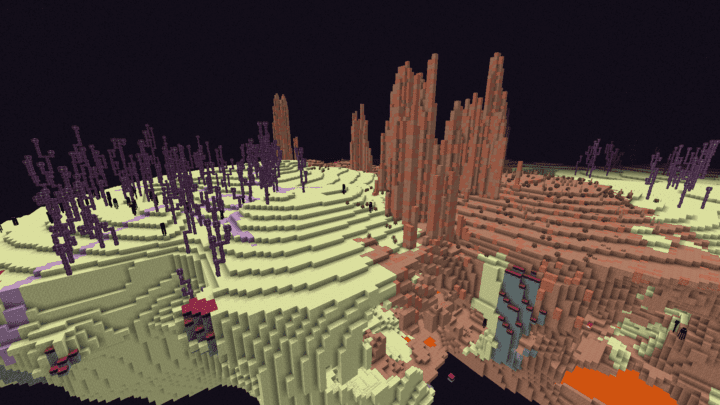 Purple Peaks Biome