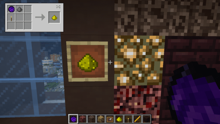 Crafting Glowstone