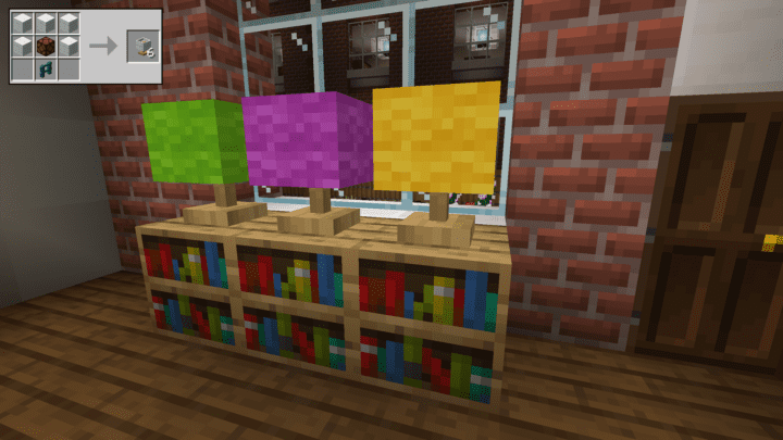 Table Lamps in⁣ Minecraft