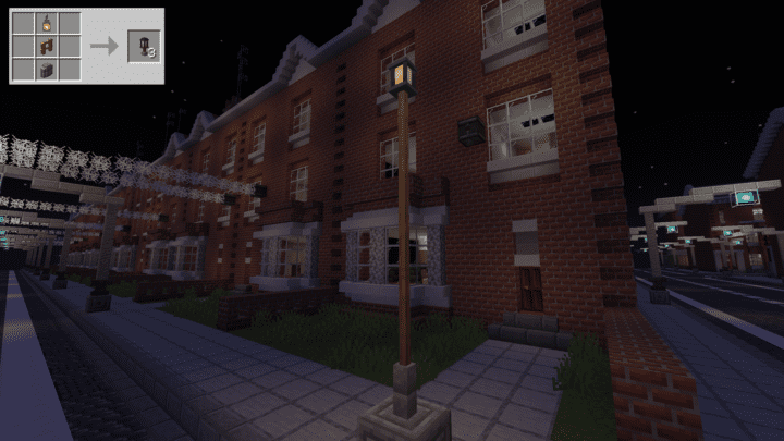 Tall Street‍ Lamp in Minecraft