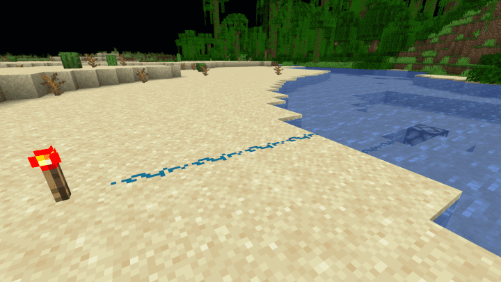 Underwater cobalt dust for redstone